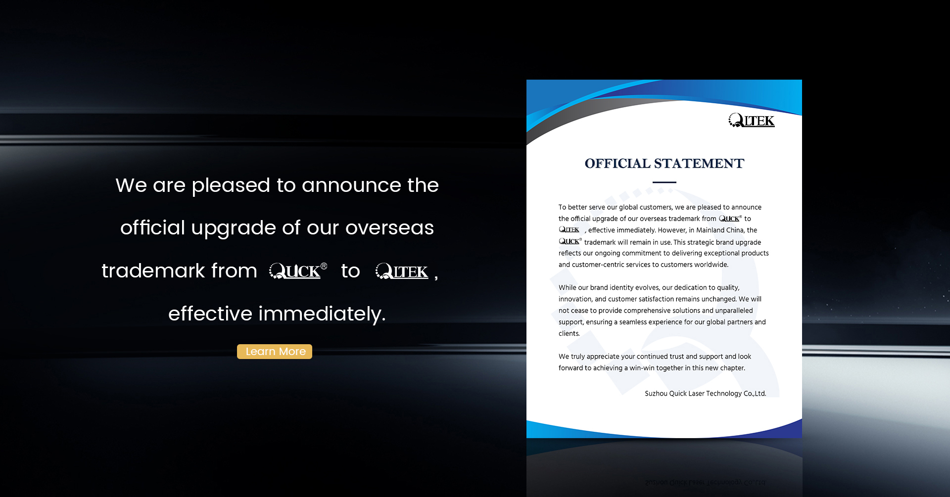 Official Statement