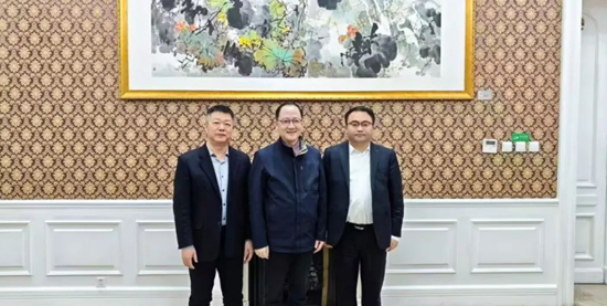 Chairman of QUICK LASER visited Mr. Shen Xin, Vice President of the Chinese People’s Association for Friendship with Foreign Countries.