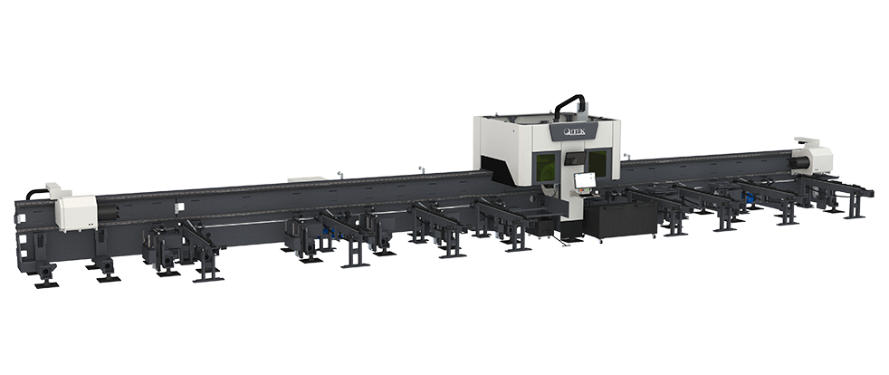 Heavy-Duty 2+1 Chuck  Laser Tube Cutting Machine