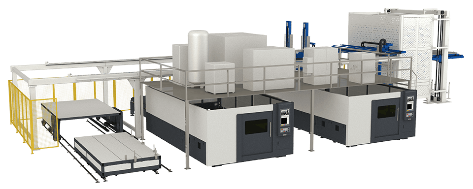 Fully Automatic Material Storage System