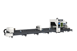 Medium-duty Three-chuck Tube Laser Cutting Machine