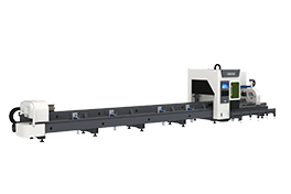 Medium-duty Two-chuck Tube Laser Cutting Machine
