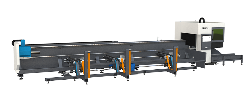 Light-duty Two-chuck TubeLaser Cutting Machine