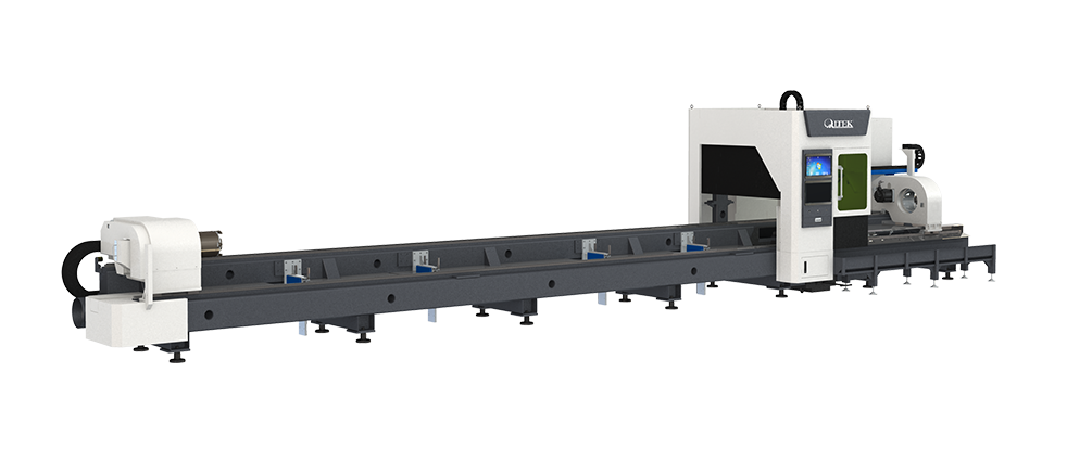 Medium-duty Two-chuck Tube Laser Cutting Machine