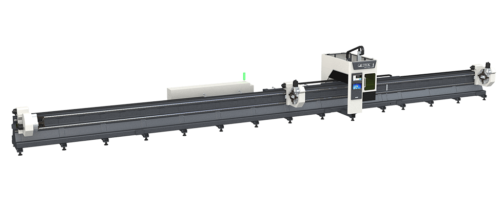 Heavy-duty Three-chuck Tube Cutting Machine